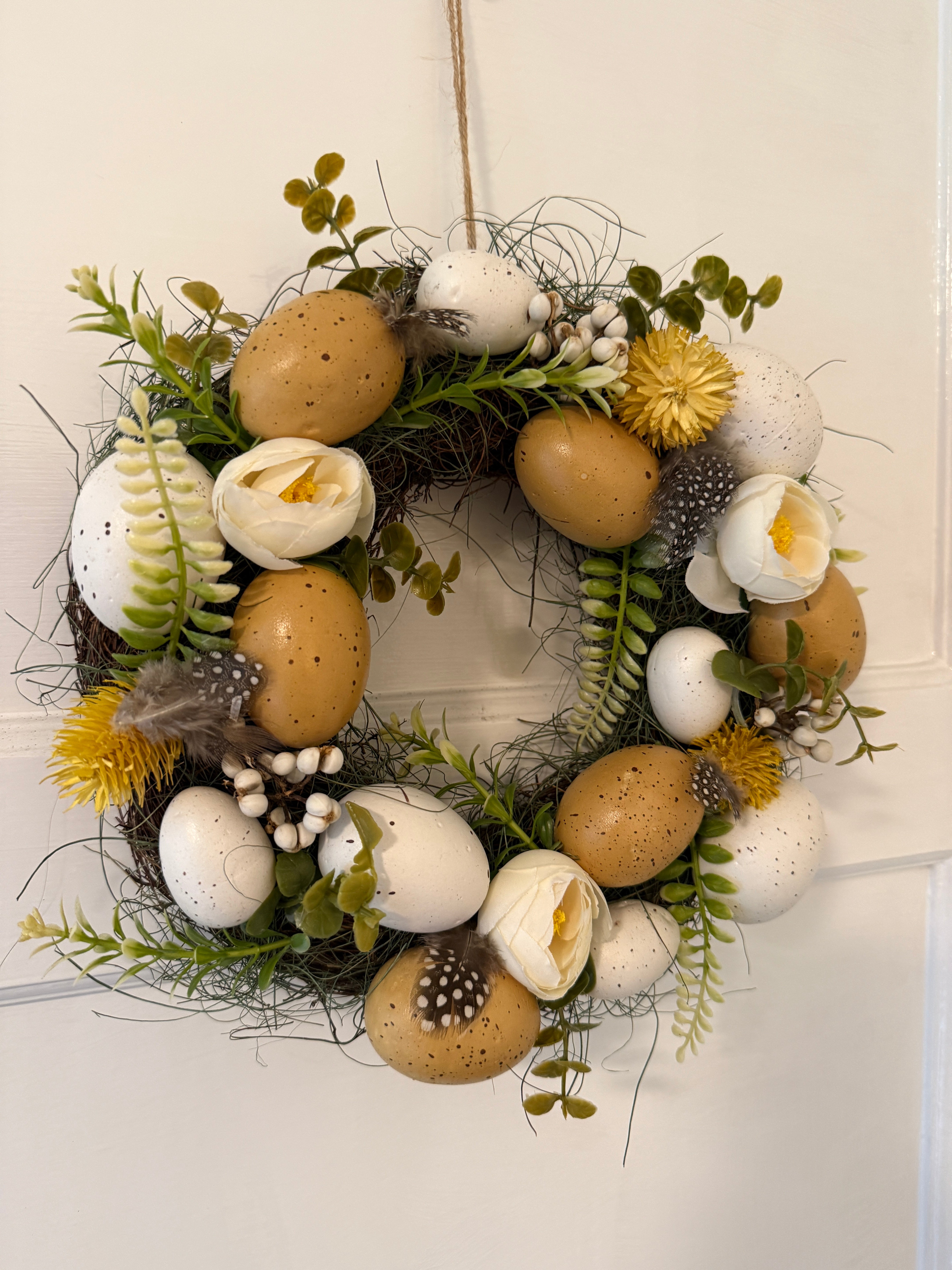 Everlasting Easter Door Wreath Natural – The Studio @Blooms & Buds