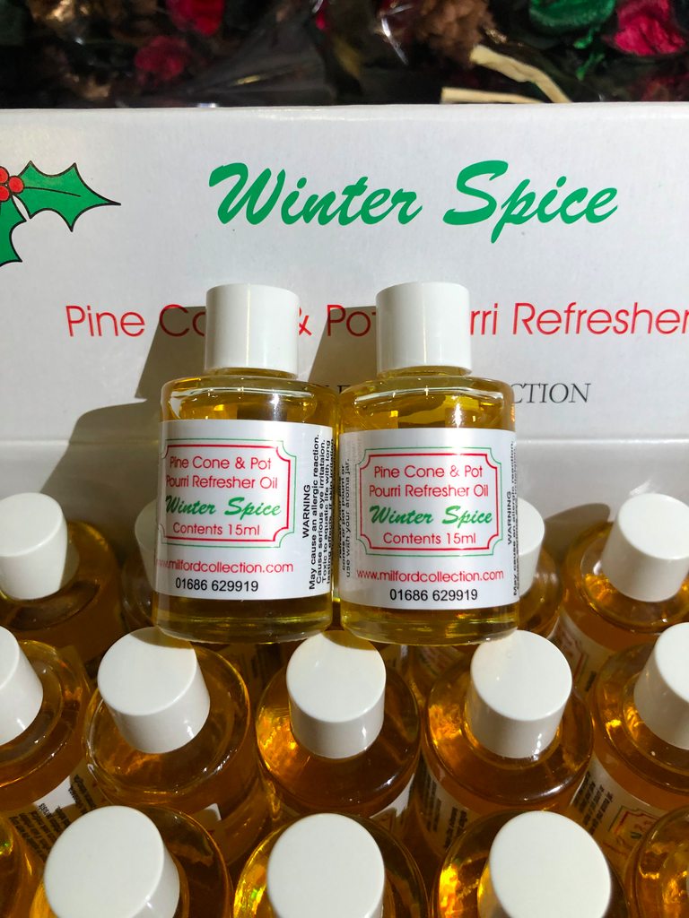 Winter spice scented oil